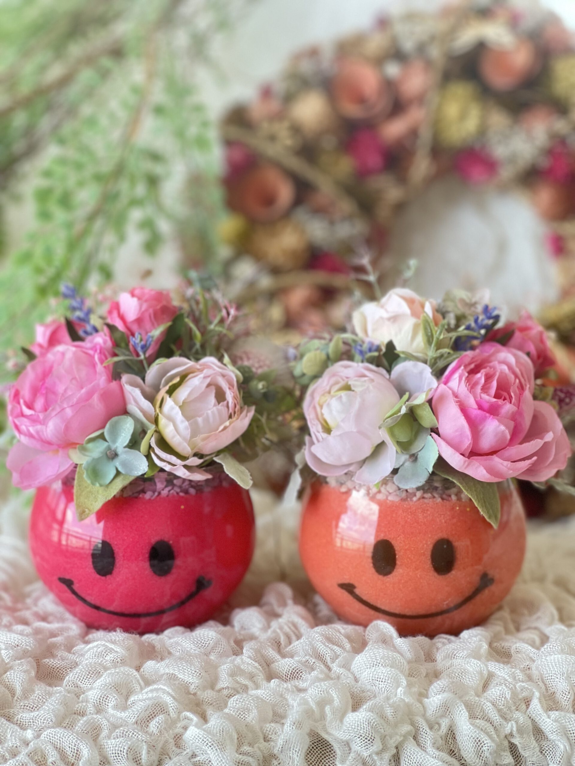 ニコちゃんサンドアート